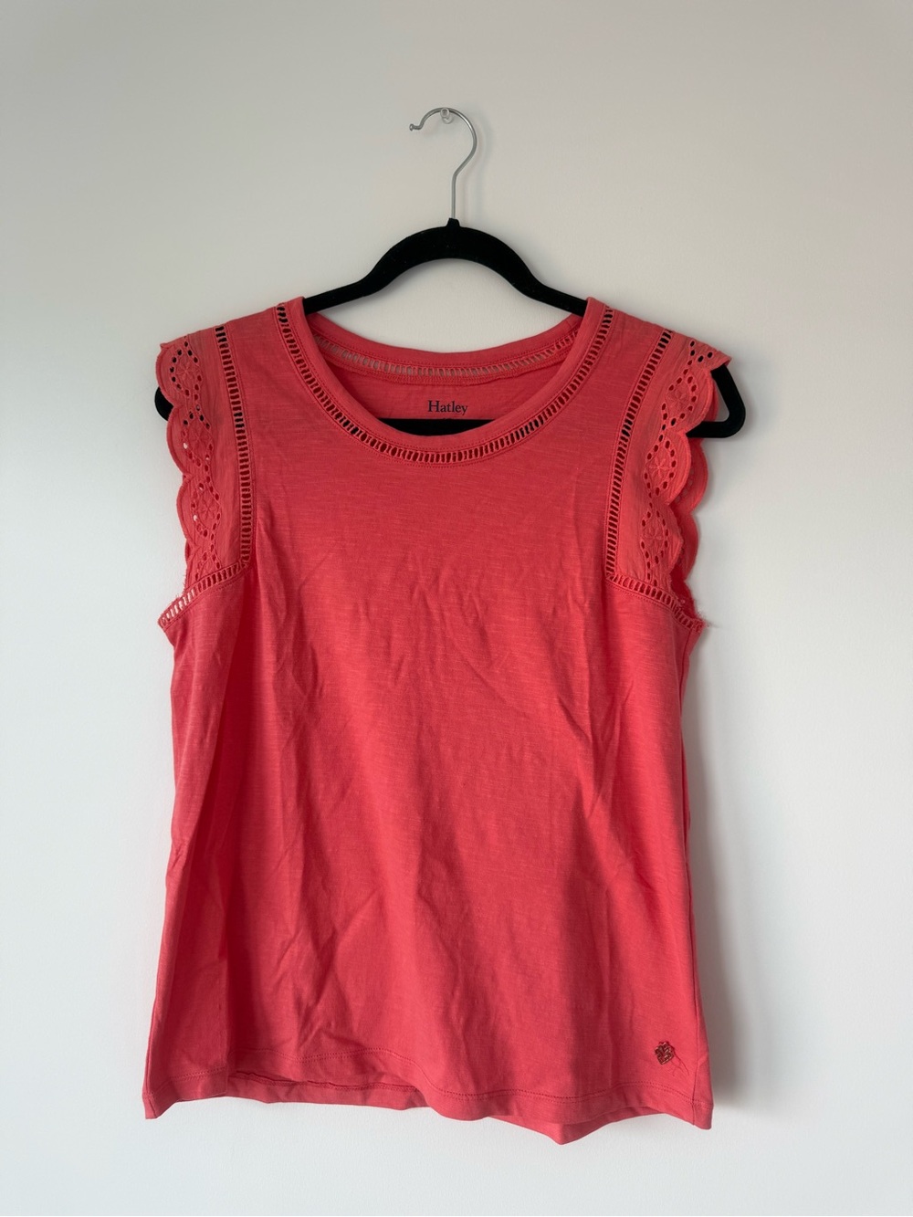 Hatley Coral Eyelet-Trim Tank